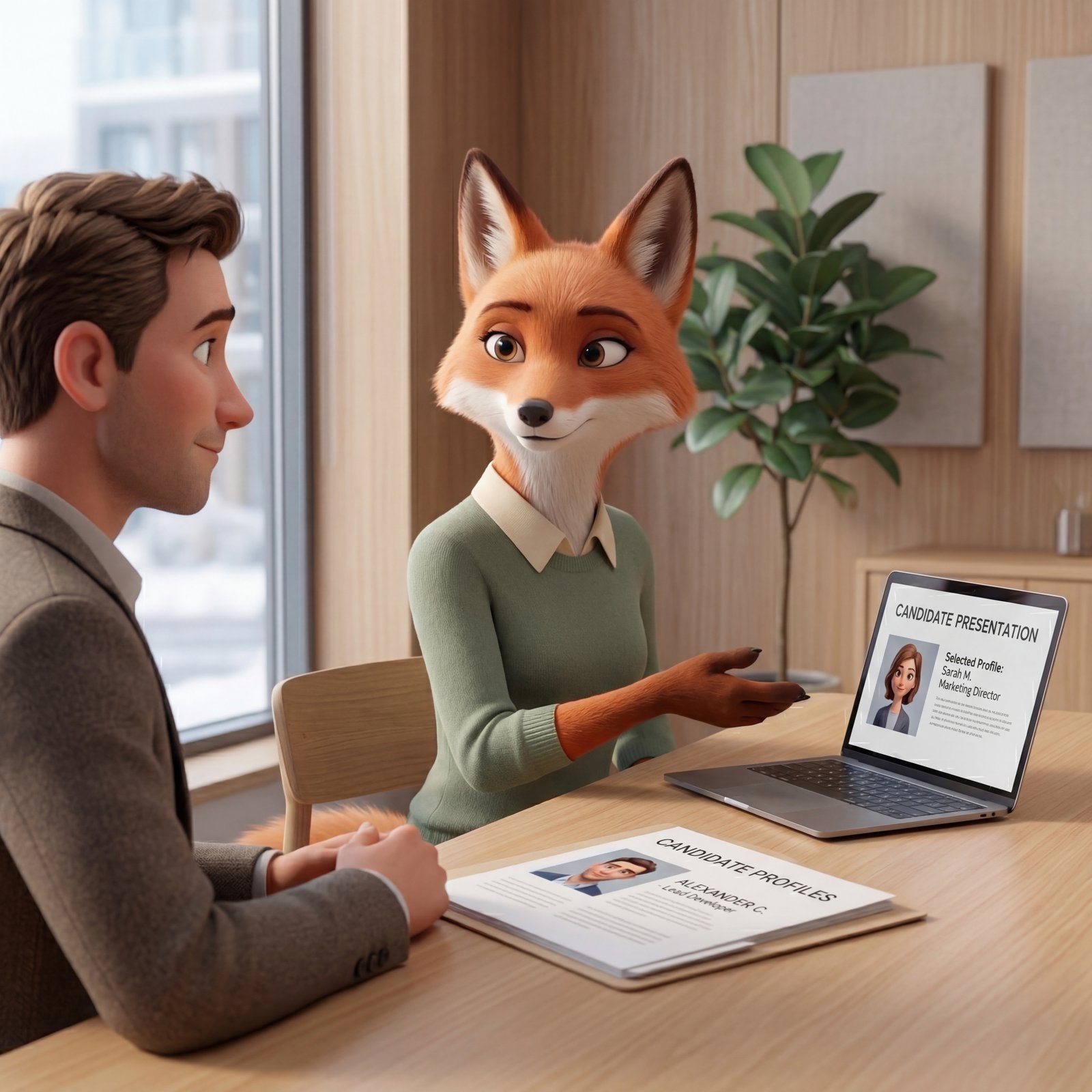 Presentera rätt specialister